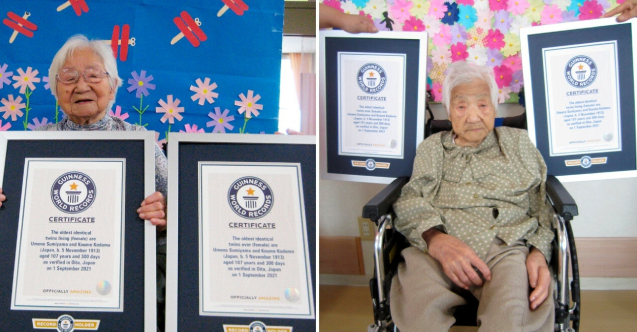 Najstarije sestre blizanke iz Japana ušle u Guinnessovu knjigu rekorda
