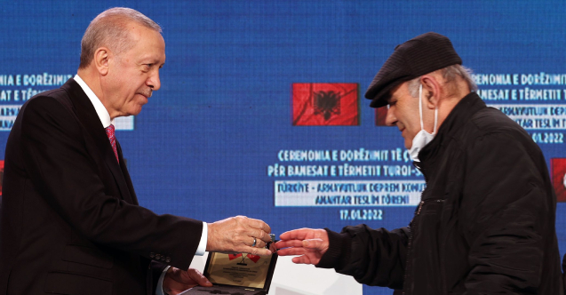 Erdogan ispunio još jedno obećanje: Uručeni ključevi domova izgrađenih žrtvama zemljotresa u Albaniji