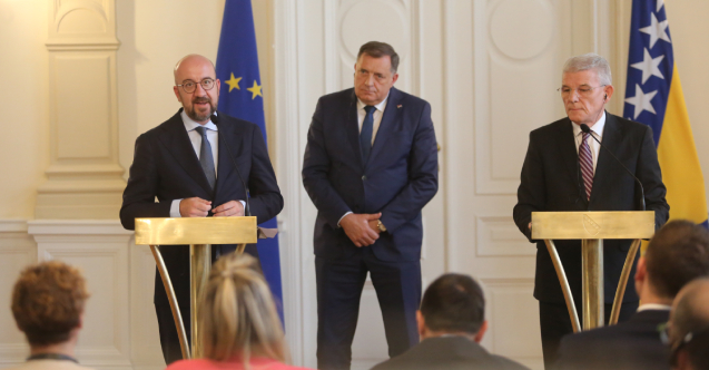 Članovi Predsjedništva BiH primili Michela: Zapadni Balkan i BiH su visoki prioritet EU-a