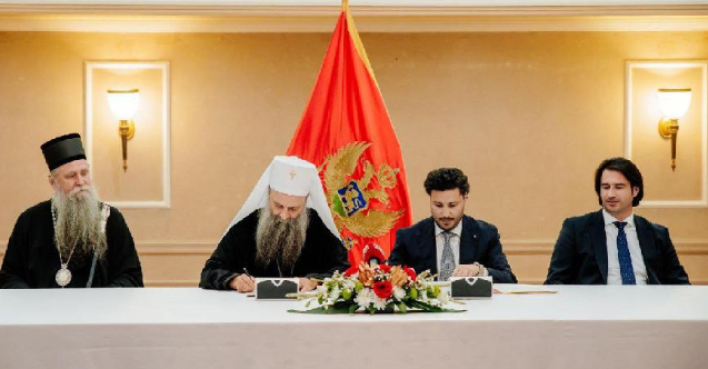 Vlada CG potpisala Temeljni ugovor sa Srpskom pravoslavnom crkvom