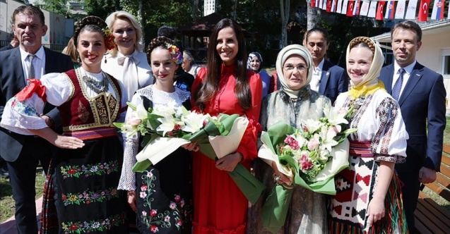 Emine Erdogan i Tamara Vučić posjetile Materinski dom u Beogradu