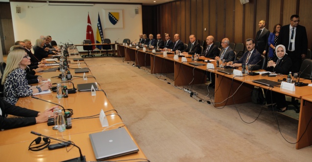 Članovi kolegija oba doma PS BiH sastali se s delegacijom iz Turkiye na čelu s Erdoganom
