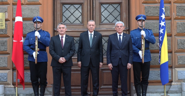 Turski predsjednik Erdogan ispred Predsjedništva BiH dočekan uz najviše državne počasti