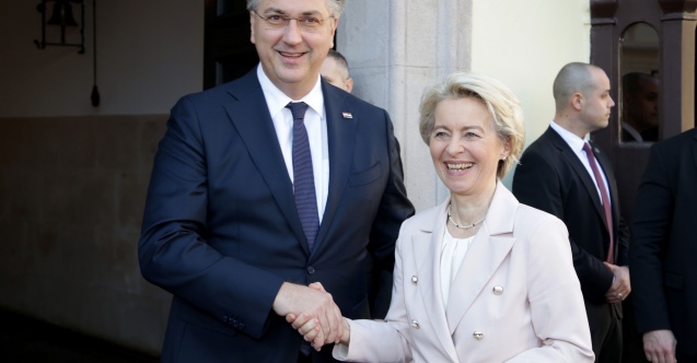 Hrvatska: Von der Leyen i Plenković obilježili ulazak u europodručje