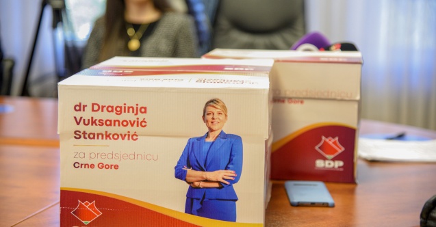SDP predao kandidaturu Draginje Vuksanović-Stanković za predsjednicu Crne Gore