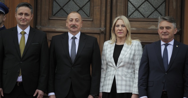 Predsjednik Azerbejdžana Ilham Aliyev u prvoj zvaničnoj posjeti BiH