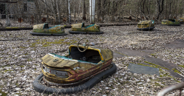 Iako je prošlo 38 godina od nuklearne katastrofe u Černobilu, Pripjat je i dalje grad duhova