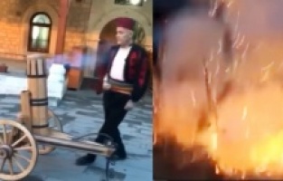Ramazanski top u Sjenici eksplodirao
