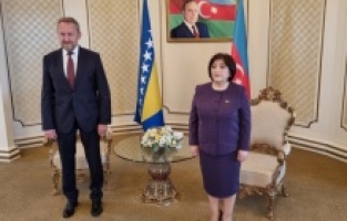 Susret Izetbegović - Gafarova: Odnosi BiH i Azerbejdžana dobri i prijateljski