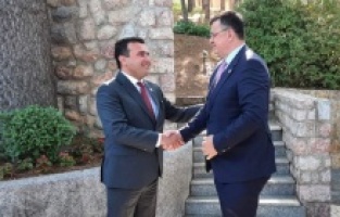 Predsjedavajući Vijeća ministara Tegeltija sa Zaevom