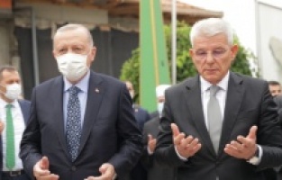 Erdogan posjetio mezar Alije Izetbegovića
