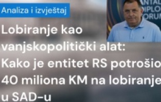 Dodik i lobističke aktivnosti: Kako je RS potrošila 40 miliona KM na lobiranje u SAD-u