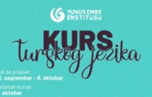 Institut Yunus Emre: Počinje novi ciklus prijava na kurs turskog jezika