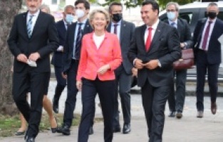 Ursula von der Leyen: Želim da se pregovori sa Sjevernom Makedonijom i Albanijom otvore što prije