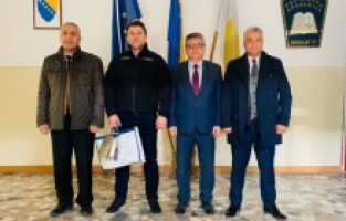 Delegacija turske ambasade sastala se sa direktorom Policijske akademije FMUP-a i direktorom Direkcije za koordinaciju policijskih tijela