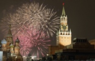 Vatrometom na Crvenom trgu Rusija ušla u 2022. godinu