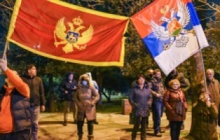 Protesti u Crnoj Gori zbog formiranja manjinske vlade