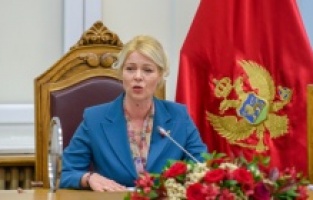Danijela Đurović, nova predsjednica Skupštine Crne Gore