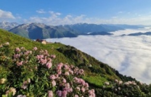 Pogled iznad oblaka: Zaljubljenici prirode uživaju na platou Huser