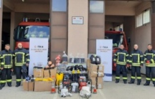 TIKA donirala zaštitna odijela i opremu za gašenje požara Službi zaštite i spašavanja Opštine Plav