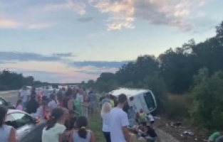U Bugarskoj se prevrnuo autobus iz Srbije: Povrijeđeno osmero djece i četiri odrasle osobe