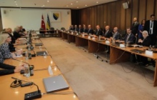 Članovi kolegija oba doma PS BiH sastali se s delegacijom iz Turkiye na čelu s Erdoganom