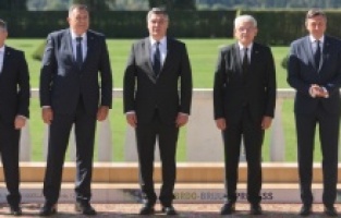 Članovi Predsjedništva BiH na sastanku lidera Brdo-Brijuni: Učesnici pozvali na dodjelu statusa kandidata za BiH do kraja 2022.