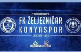 Željezničar 29. novembra dočekuje turskog superligaša Konyaspor