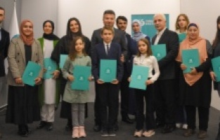 Institut Yunus Emre dodijelio ceritifikate polaznicima osmanskog jezika