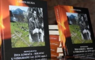 U Sarajevu promovirana monografija "Živa lomača – Bikavac u Višegradu (27. juni 1992.)"