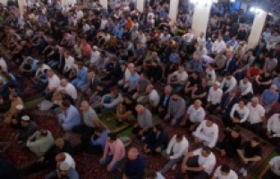 Bajram namaz klanjan u Zagrebačkoj džamiji