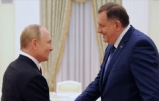 Putin odlikovao Dodika sa Ordenom "Aleksandra Nevskog"