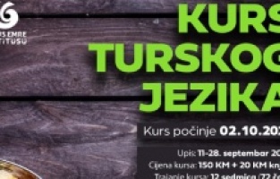 U toku prijave za učenje turskog jezika koje organizuje Institut ”Yunus Emre“