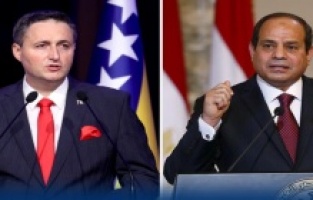 Bećirović razgovarao s predsjednikom Arapske Republike Egipat el-Sisijem
