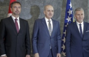 Sastanak rukovodstva Parlamenta BiH sa Kurtulmusom: Odnosi BiH i Turske čvrsti i stabilni