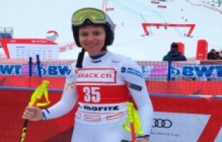 Teški uslovi u St. Moritzu: Elvedina Muzaferija u hrabrom nastupu ostala bez bodova